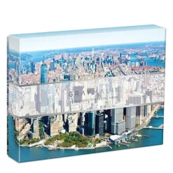 Galison New York City - Puzzle Double Face de 500 Pièces* Pièces Recto-Verso|Villes Et Villages