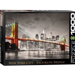 Eurographics New York City Brooklyn Bridge* Villes Et Villages|Ponts
