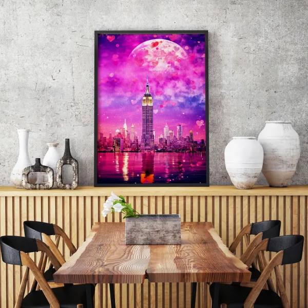 Enjoy Puzzle New York in Love*Femme Amour Et Tendresse|Villes Et Villages