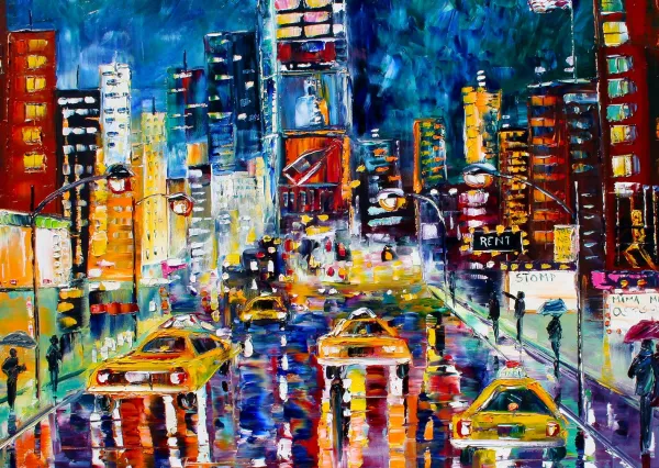 Enjoy Puzzle New York Lights* Villes Et Villages|États-Unis Et Canada