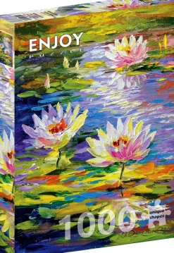 Enjoy Puzzle Nénuphars dans l'Étang* Forêts, Fleurs Et Jardins|Art