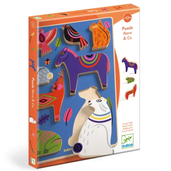 Djeco Nora and Co*Enfant À Partir De 2 Ans|Dès 2 Ans : Moins De 10 Pièces