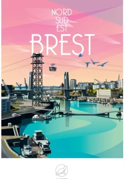 La Loutre Nord Sud Est BREST* Rétros Et Nostalgie|Déco Et Objets