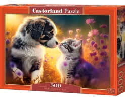 Castorland Nouvelle Amitié*Femme Chiens|Chats