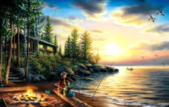 SunsOut Nuits D'Été* Plages Et Îles De Rêve|Cottages Et Châlets