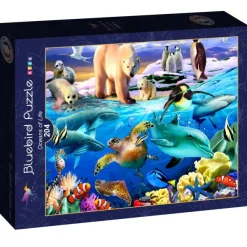 Bluebird Puzzle Oceans of Life*Enfant À Partir De 9 Ans|Animaux Sauvages