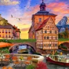 Bluebird Puzzle Old City Hall, Bamberg, Germany* Villes Et Villages|De 1 000 Pièces