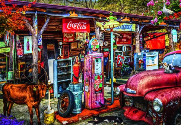 Bluebird Puzzle On the Back Roads in the Country* Voitures, Motos Et Camions|Rétros Et Nostalgie