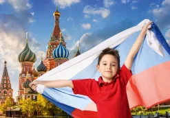 Grafika One World For Peace - Russie*Femme Hommes Et Femmes|Bébés Et Enfants