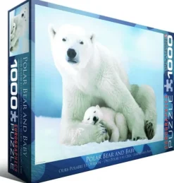 Eurographics Ours Polaire et son ourson* Animaux Sauvages|De 1 000 Pièces