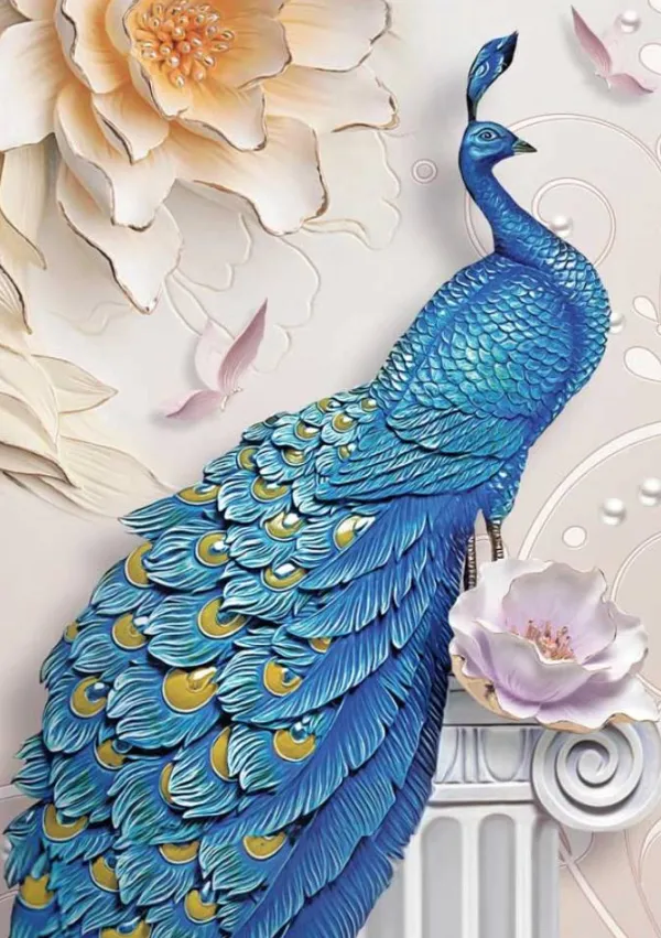 Magnolia Paon Bleu* Oiseaux|Autres Animaux