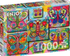 Enjoy Puzzle Papillons* De 1 000 Pièces|De 1 000 Pièces