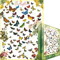 Eurographics Papillons* Autres Animaux|De 1 000 Pièces