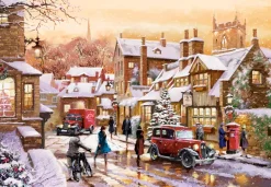 Castorland Pays d'Hiver Vintage* Rétros Et Nostalgie|Villes Et Villages