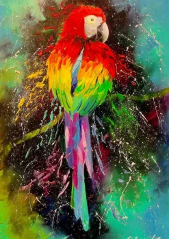 Enjoy Puzzle Perroquet Coloré* Oiseaux|Art