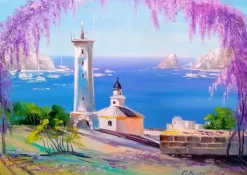 Enjoy Puzzle Phare* Phares Et Moulins|Art