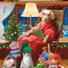 SunsOut Pièces XXL - Another Knitted Gift from Grandma*Femme/Enfant Chiens|Chats