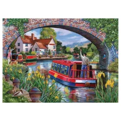 HOP - House of Puzzles Pièces XXL - Au Dessus et en Dessous*Enfant Bateaux|Forêts, Fleurs Et Jardins