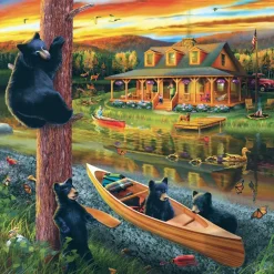 SunsOut Pièces XXL - Aventures d'une Famille d'Ours*Enfant Autres Animaux|Carré