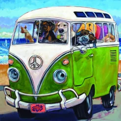 SunsOut Pièces XXL - Ballade de Chiens*Enfant Voitures, Motos Et Camions|Chiens