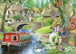 HOP - House of Puzzles Pièces XXL - Canal Idyllique*Enfant À Partir De 9 Ans|Rétros Et Nostalgie