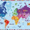 Nathan Pièces XXL - Carte du Monde*Enfant À Partir De 9 Ans|Pièces Xxl Enfants