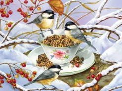 Cobble Hill Pièces XXL - Chickadee Tea* Pièces Xxl Adultes|Oiseaux