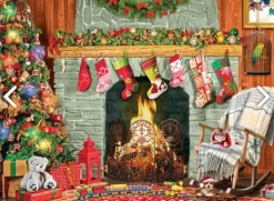 Eurographics Pièces XXL - Christmas by the Fireplace*Femme/Enfant Déco Et Objets|Noël
