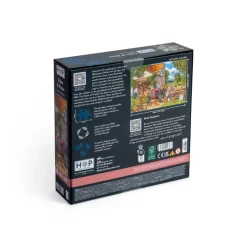 HOP - House of Puzzles Pièces XXL - Cidre Et Rosie*Enfant Tracteurs|Animaux De La Ferme