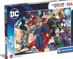 Clementoni Pièces XXL - DC Comics*Enfant À Partir De 9 Ans|Puzzles Pour Enfants