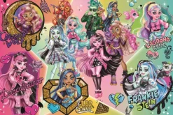 Trefl Pièces XXL - Des Zombies au Sommet ! - Mattel. Monster High*Femme/Enfant Gothiques Et Sorcières|Dès 9 Ans : 251 À 399 Pièces