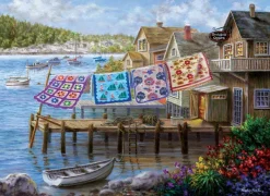 SunsOut Pièces XXL - Dockside Quilts*Enfant Bateaux|Ports
