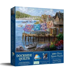 SunsOut Pièces XXL - Dockside Quilts*Enfant Bateaux|Ports