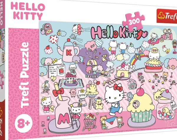 Trefl Pièces XXL - Explorez L'Univers De Hello Kitty - Hello Kitty*Enfant Dès 9 Ans : 251 À 399 Pièces|Pièces Xxl Enfants