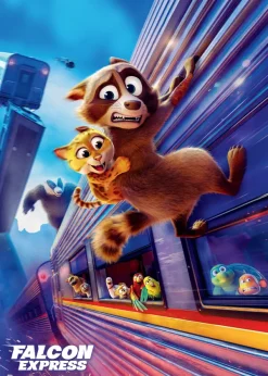 Bluebird Puzzle Pièces XXL - Falcon Express*Enfant Puzzles Pour Enfants|Animaux De La Ferme