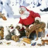 Cobble Hill Pièces XXL - Family - Santa Claus and Friends*Femme Pièces Xxl Adultes|Animaux De La Forêt