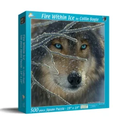 SunsOut Pièces XXL - Fire Within Ice*Enfant Loups|Carré