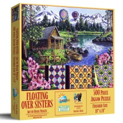 SunsOut Pièces XXL - Flotter en Dessus des Three Sisters*Enfant Montagnes|Forêts, Fleurs Et Jardins