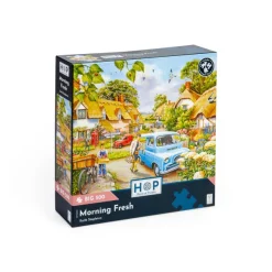 HOP - House of Puzzles Pièces XXL - Fraîcheur Du Matin*Enfant Rétros Et Nostalgie|Cottages Et Châlets