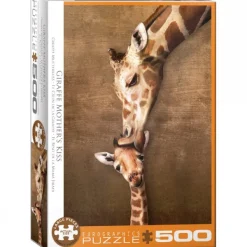 Eurographics Pièces XXL - Giraffe Mother's Kiss*Enfant Animaux Sauvages|De 500 À 999 Pièces