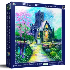 SunsOut Pièces XXL - Église Irlandaise*Enfant Églises, Cathédrales Et Mosquées|Carré