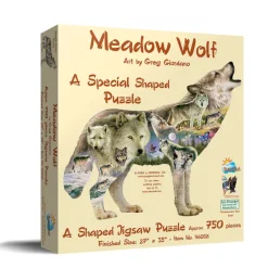 SunsOut PIèces XXL - Greg Giordano - Meadow Wolf* Forme|Pièces Xxl Adultes