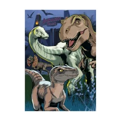 Dino Pièces XXL - Jurassic World - Puzzle Neon*Enfant Pièces Phosphorescentes|Dinosaures