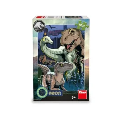 Dino Pièces XXL - Jurassic World - Puzzle Neon*Enfant Pièces Phosphorescentes|Dinosaures