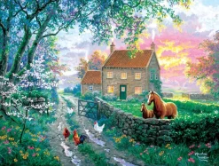SunsOut Pièces XXL - La Vie à la Ferme Anglaise*Enfant Puzzles Pour Enfants|Animaux De La Ferme