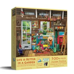 SunsOut Pièces XXL - La Vie est plus Belle au Jardin*Enfant Déco Et Objets|Forêts, Fleurs Et Jardins