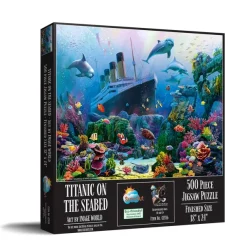 SunsOut Pièces XXL - Le Titanic au Fond de la Mer*Enfant Bateaux|Animaux Marins