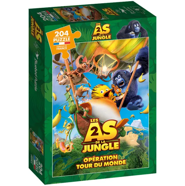 Bluebird Puzzle Pièces XXL - Les As de la Jungle 2*Enfant À Partir De 9 Ans|Puzzles Pour Enfants