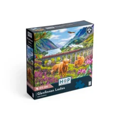HOP - House of Puzzles Pièces XXL - Les Dames des Glenfinnan* Trains|Animaux De La Ferme