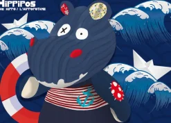 Bluebird Puzzle Pièces XXL - Les Déglingos - Hippipos*Enfant À Partir De 9 Ans|Animaux Sauvages